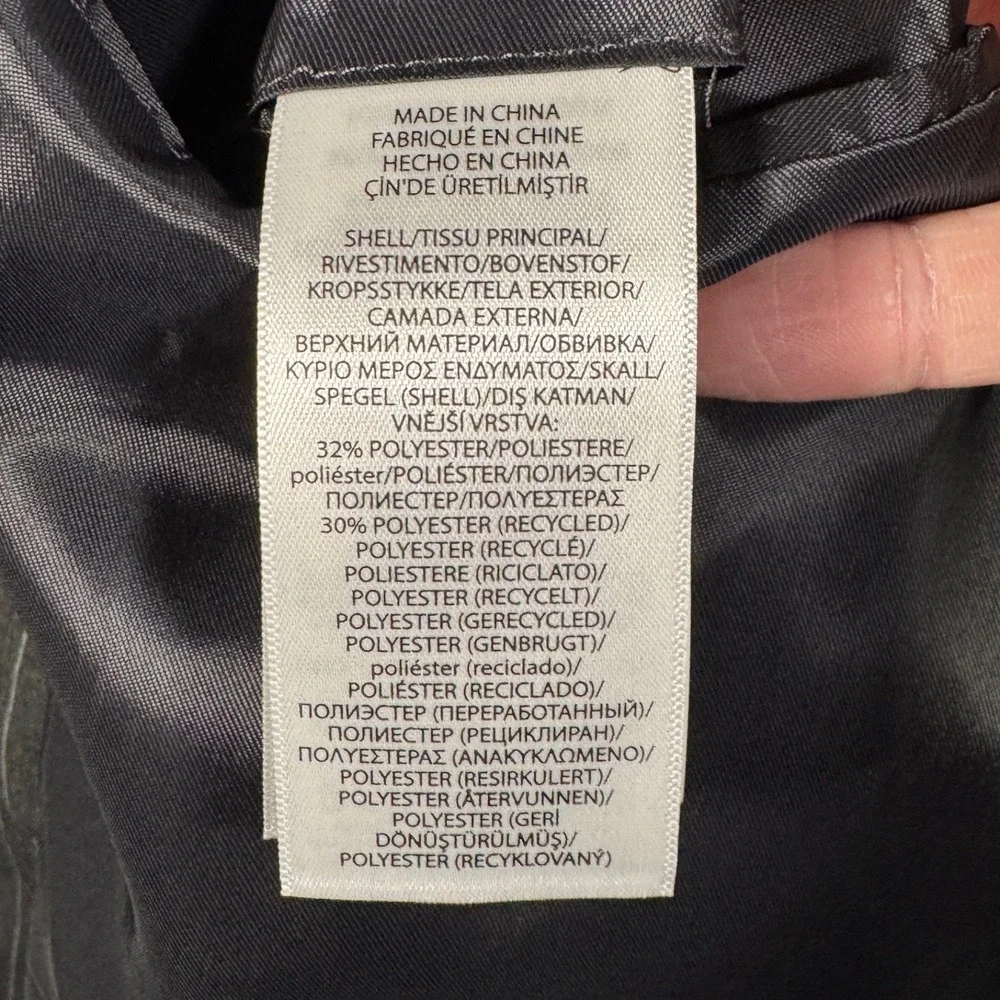 Polo Ralph Lauren Suit Jacket Mens 44R Gray Pinstripe Performance Wool $398